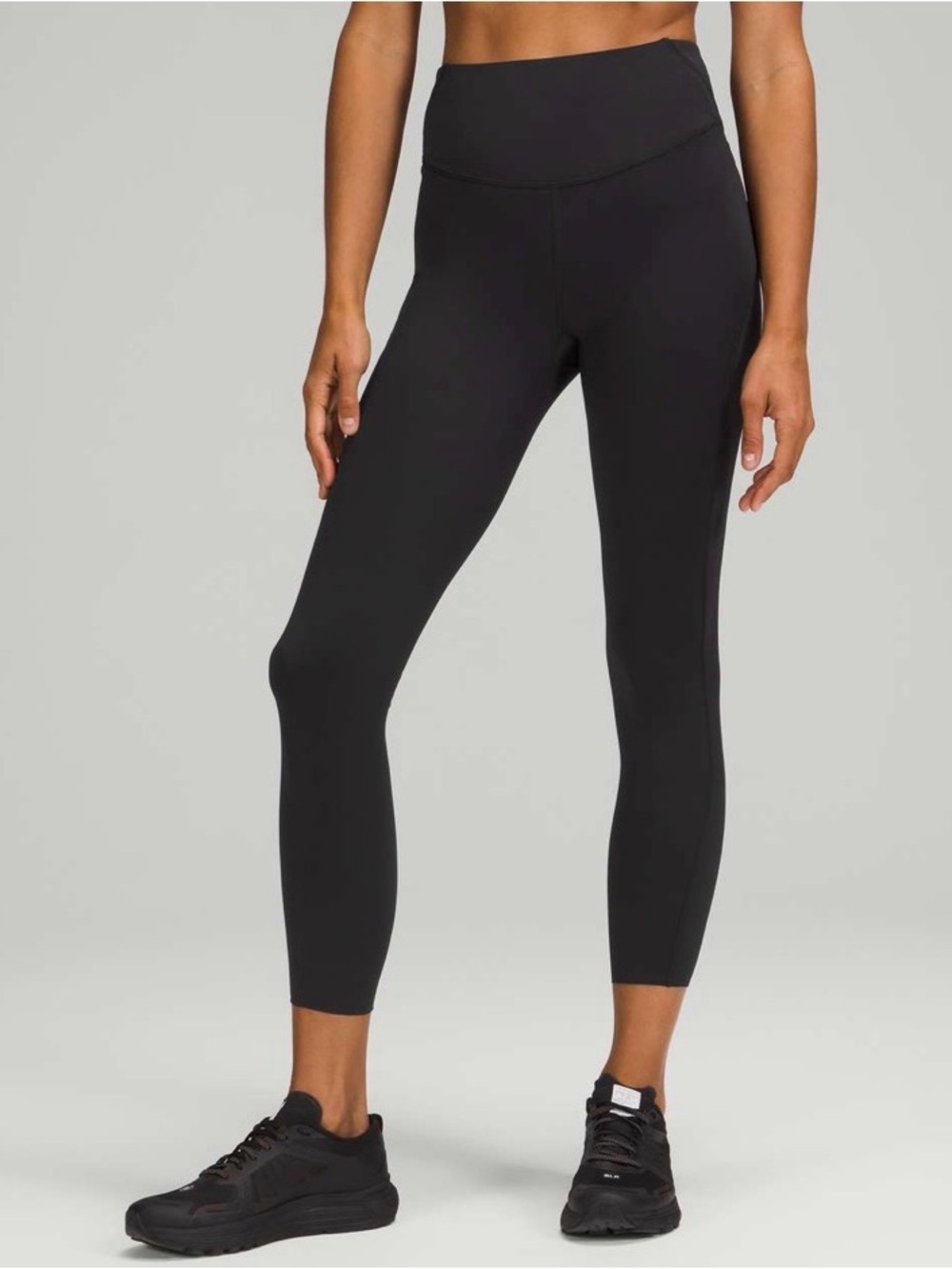 lululemon athletica Black High-Rise Leggings — Base Pace - 25” NEW